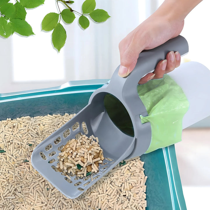 Cat Litter Scoop with Refill Bag