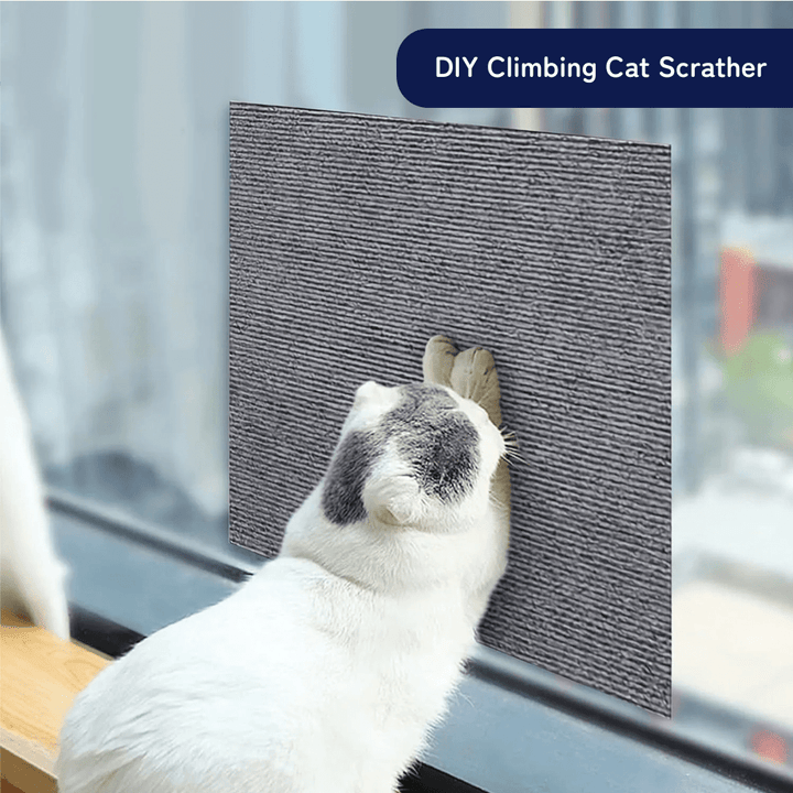 DIY Climbing Cat Scrather